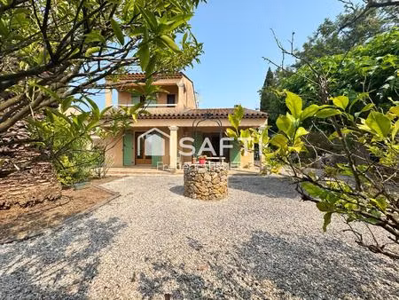 la roquette-sur-siagne : villa individuelle avec garage