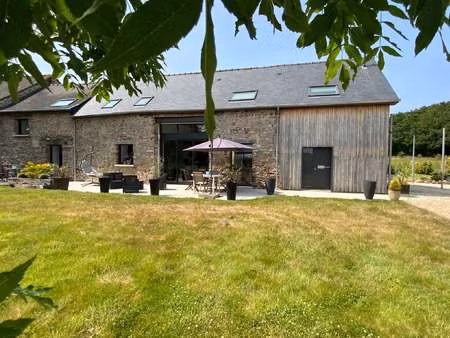 vente longère et corps de ferme à plélan-le-grand (35380) : à vendre / 218m² plélan-le-gra