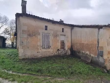 vente maison 5 pièces 89 m² à chevanceaux (17210)  28 000 €