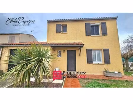maison carcassonne 3 chambres 90 m2 avec jardin de 424m²