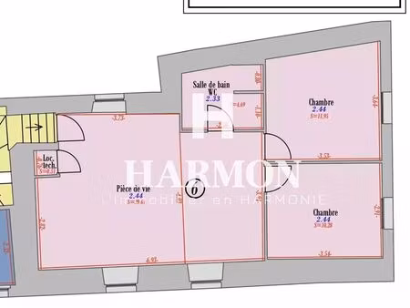 annonce vente appartement 3 pièces de 54m2 à artix (64170) - paruvendu.fr ref 992784498025