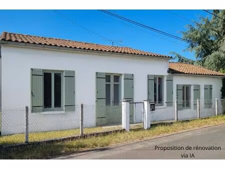 maison à rénover centre lacanau ville 6 pièces 105m² sur 315 m2 de parcelle