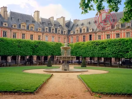 paris- quartier place des voges - droit au bail