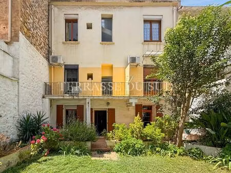 vente immeuble 4 appartements 195 m2 avec jardin et toit-terrasse - quartier la conception