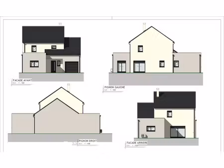 vente maison neuve 6 pièces 144 m² à commer (53470)  366 100 €