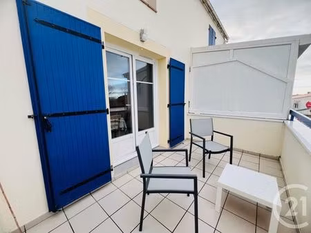 appartement f2 à vendre - 3 pièces - 40 05 m2 - fouras - 17 - poitou-charentes