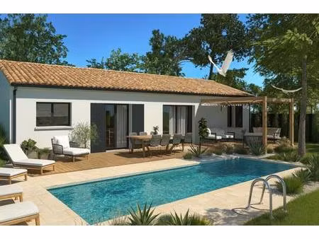 vente maison à construire 90 m² azur (40140)