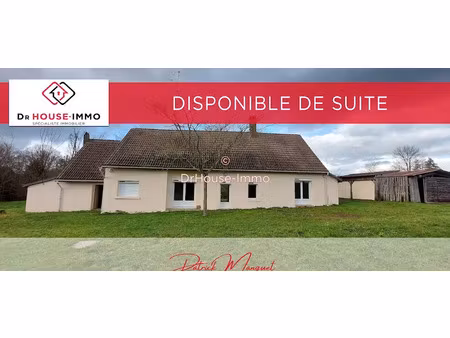 vente maison 5 pièces 99 m² à rouvres-les-bois (36110)  83 160 €