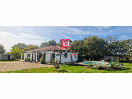 bien rare : maison ossature bois 170m2 sans travaux  piscine et cadre de vie privilégié