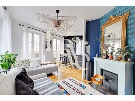 appartement familial - 3 pièces - 54 m² – parc des buttes-chaumont – 75019 paris