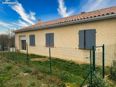 proche auch - particulier vend maison de plain pied 85m² - sous-sol intégral