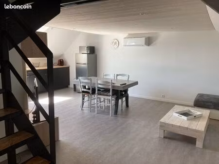 appartement 38m2  chambre sur mezzanine