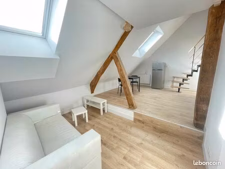 charmant t3 renové en duplex