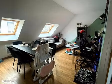 petite maison f3 en duplex avec terrasse et place de parking a louer saint martin boulogne