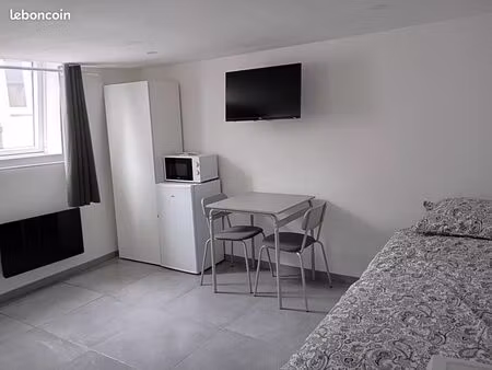 studio meublé rénové quartier gambetta