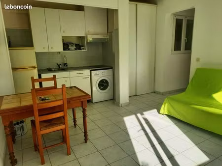 2 pièces jardin meublé à perpignan université