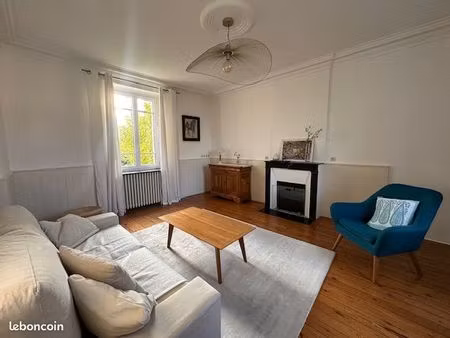 maison meublée - 5 pièces - 136.42m² - coye la foret