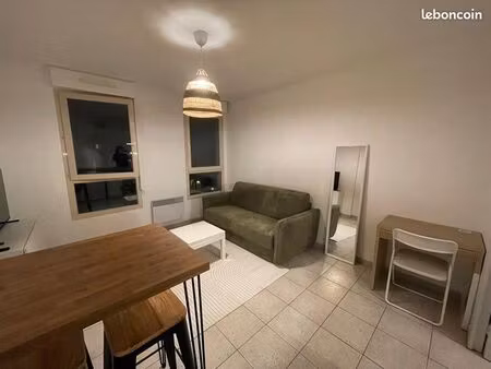 studio meublé – hôtel de région / antigone – montpellier