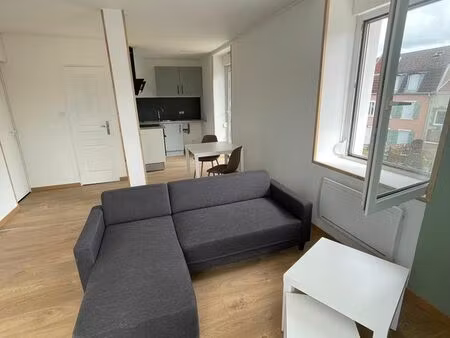 spacieux t2 renové + parking + jardin