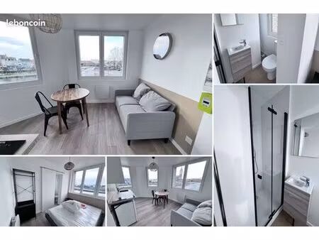 studios meublés lumineux face au beffroi