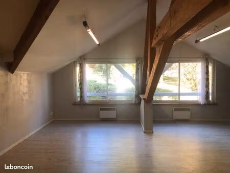 grand t3 d’environ 60m² très lumineux + mezzanine d’environ 15m² - 2 parkings - à 2 km du 