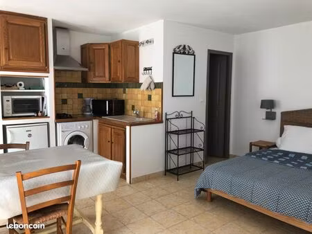 studio en rez de villa