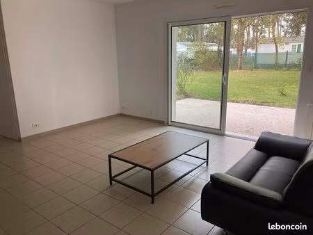 location maison meublée 80 m2 avec garage et grand terrain-saint hilaire de riez