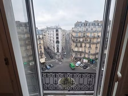 studio meublé 10 m² vue place mexico paris 16