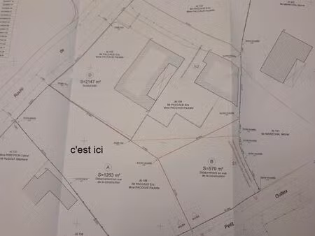 terrain 1 263 m² saint didier d aussiat