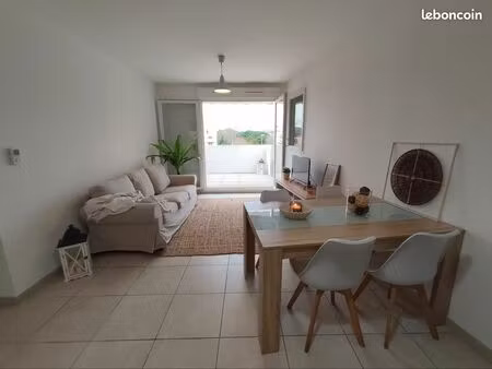 le lavandou : t3 récent dpe b – clé en main & entièrement meublé