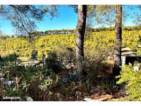 mobile-home sur superbe parcelle