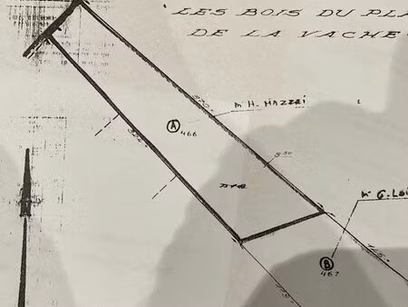 à vendre terrain non constructible à lorgues