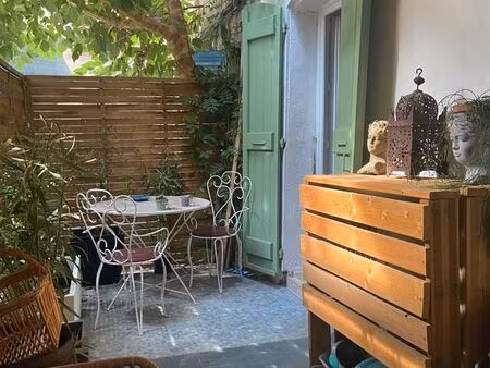 appartement rdc 2 pièces avec extérieur