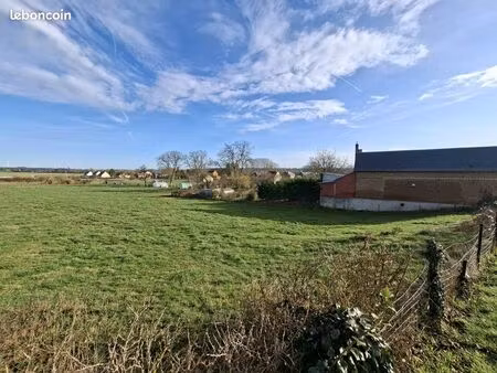? terrain à bâtir au calme – neuvillette (aisne)