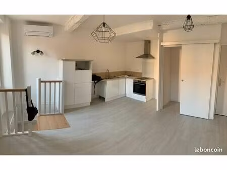 appartement t2 duplex 44 m² – village – petite copropriété