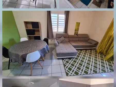 f2 meublé a moreau goyave