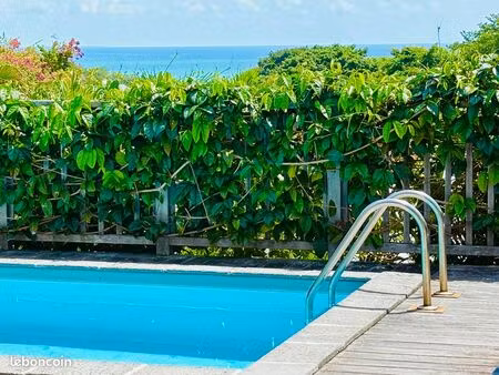 magnifique villa t4+ studio au diamant - vue mer