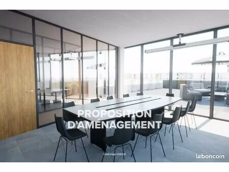 bureaux 144 m² avec grande terrasse privative – la jonxion (gare tgv belfort-montbéliard)
