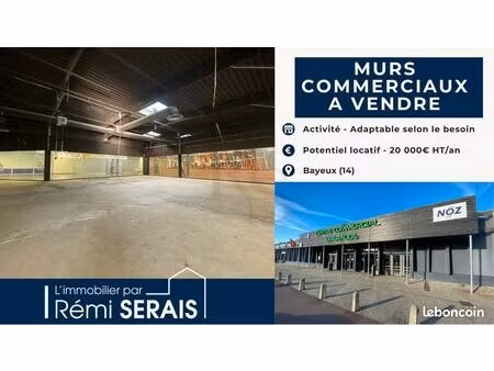 local commercial 173 m² bayeux