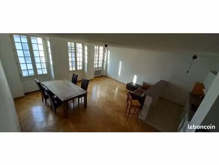 t2 bis en duplex meublé