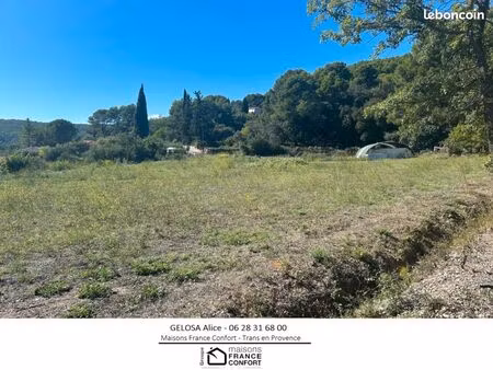 terrain 1 070 m² draguignan