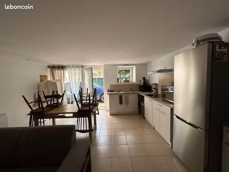 à louer maison 50 m2 + terrain 250 m2