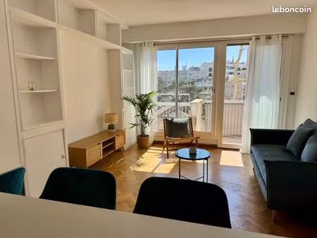 appartement meublé 50 m2 t2 carré d'or