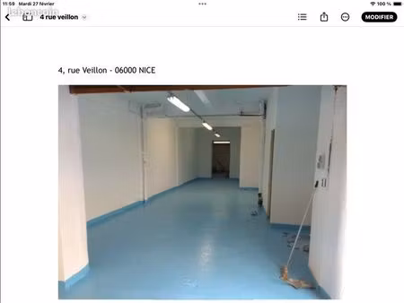 vente entrepôt garage