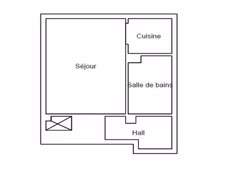 studio 23 m² cannes