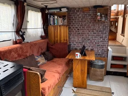 petite péniche habitable