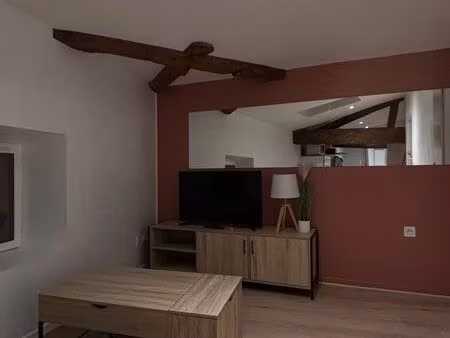 à louer – appartement t2 meublé 37 m² – thoissey (01140)