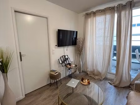 joli t2 meublé avec balcon et parking – 40 m²