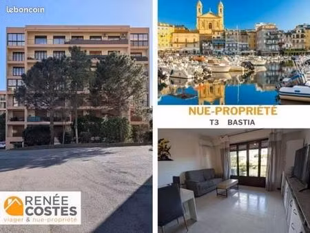 appartement en viager 3 pièces 65 m²