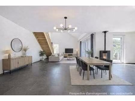 magnifique duplex 3 chambres  vue incroyable à mery (esneux